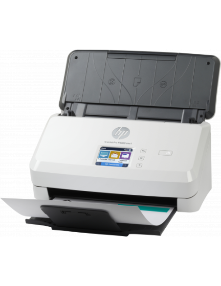 HP Scanjet Pro N4000 snw1 Escáner alimentado con hojas 600 x 600 DPI A4 Negro, Blanco