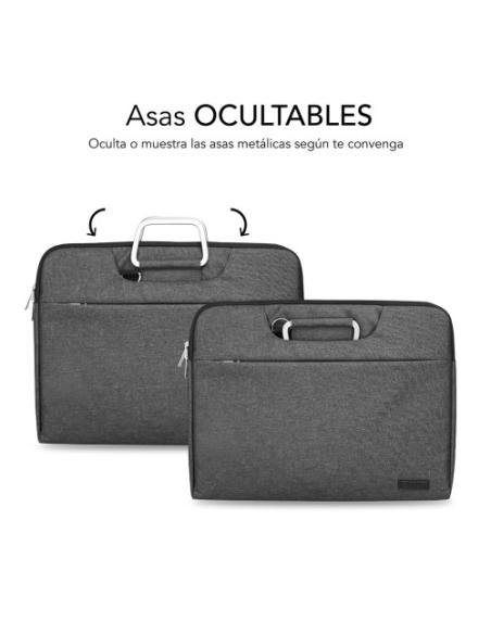 SUBBLIM Funda Ordenador Business Laptop Sleeve 15,6" Grey