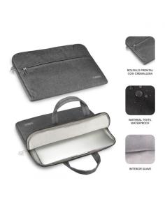 SUBBLIM Funda Ordenador Business Laptop Sleeve 13,3-14" Grey 2