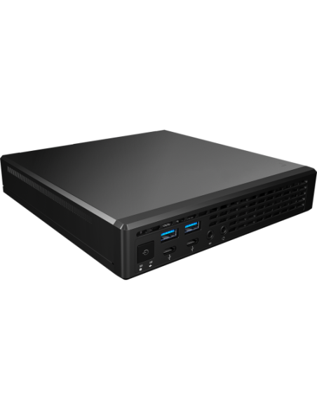 Asrock 90P2-6J00020 PC/estación de trabajo barebone Altavoces incorporados PC de tamaño 1L Negro Zócalo AM4