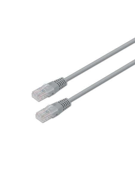 CABLE RED LATIGUILLO RJ45 CAT.5E UTP AWG24 GRIS 15M AISENS A133-0184