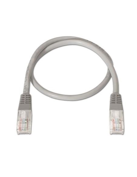 CABLE RED LATIGUILLO RJ45 CAT.6 UTP AWG24 GRIS 3.0M AISENS A135-0231