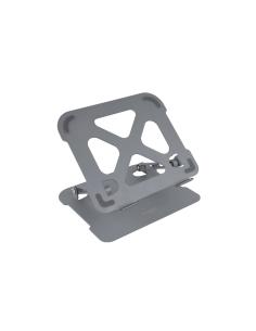 SOPORTE ELEVADOR ALUMINIO AJUSTABLE ERGON PORTATIL TOOQ TQLRS0012-AL-G