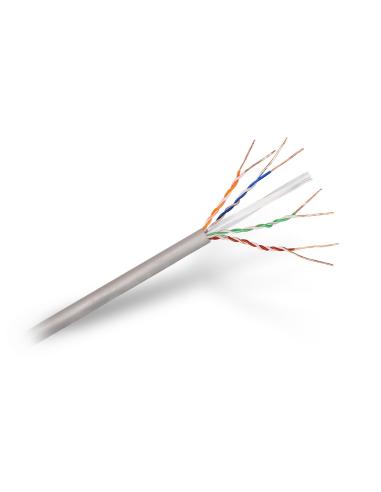 CABLE RED RJ45 CAT.6 UTP RIGIDO AWG24 GRIS 100M AISENS A135-0261