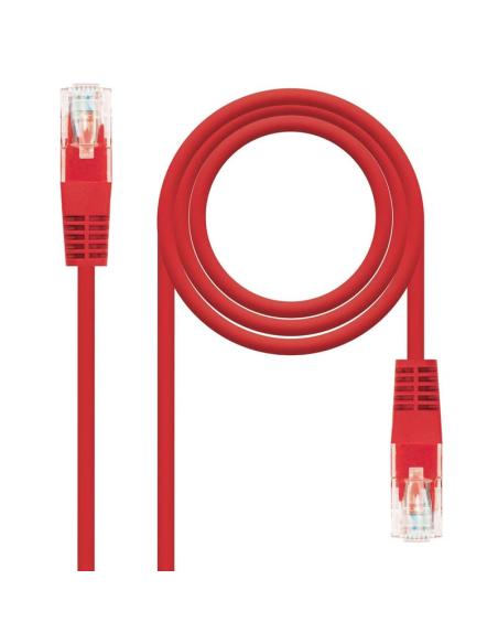 CABLE RED LATIGUILLO RJ45 LSZH CAT.6A UTP AWG24 ROJO 25 CM 10.20.1800-L25-R