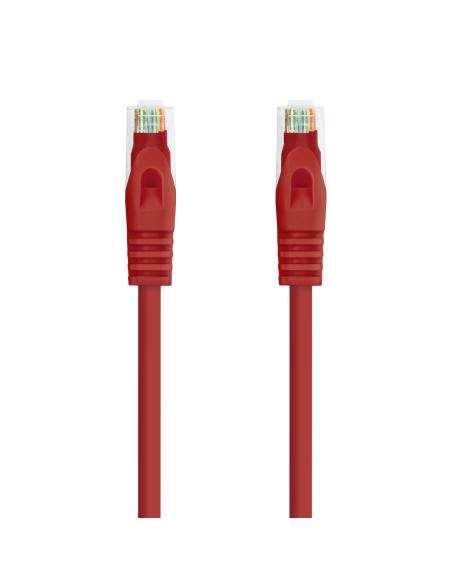 CABLE RED LATIGUILLO RJ45 LSZH CAT.6A UTP AWG24 ROJO 25 CM 10.20.1800-L25-R
