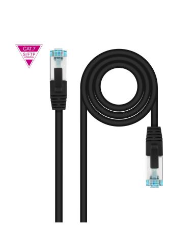 CABLE RED LATIGUI CAT.7 LSZH SFTP PIMF AWG26 NEGRO 30 CM 10.20.1700-L30-BK