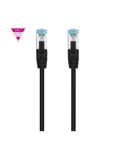CABLE RED LATIGUI CAT.7 LSZH SFTP PIMF AWG26 NEGRO 30 CM 10.20.1700-L30-BK