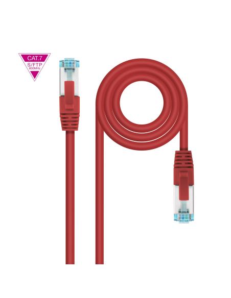 CABLE RED LATIGUI CAT.7 LSZH SFTP PIMF AWG26 ROJO 30 CM 10.20.1700-L30-R