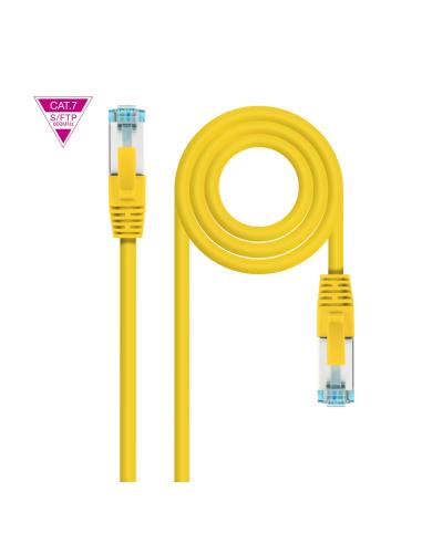CABLE RED LATIGUILLO CAT.7 LSZH SFTP PIMF AWG26 AMARILLO 0.5 M 10.20.1700-Y