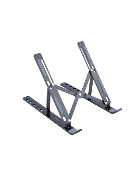 SOPORTE ELEVADOR ALUMINIO PLEGABLE PORTATILES GRIS TOOQ TQLRS0035-AL-G
