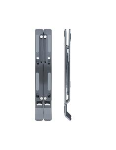 SOPORTE ELEVADOR ALUMINIO PLEGABLE PORTATILES GRIS TOOQ TQLRS0035-AL-G 2