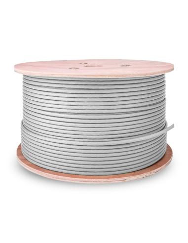 CABLE RED RJ45 CAT.6 UTP RIGIDO AWG23 CCA ALEACION GRIS 305M AISENS A135-0750