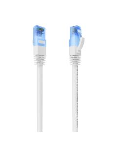 CABLE RED LATIGUILLO RJ45 CAT.6 UTP AWG26 CCA BLANCO 5.0M AISENS A135-0824