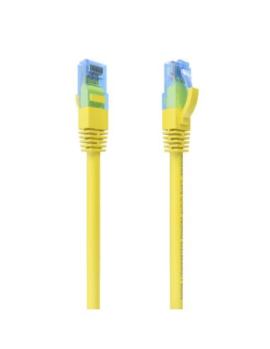 CABLE RED LATIGUILLO RJ45 CAT.6 UTP AWG26 CCA AMARILLO 3.0M AISENS A135-0836