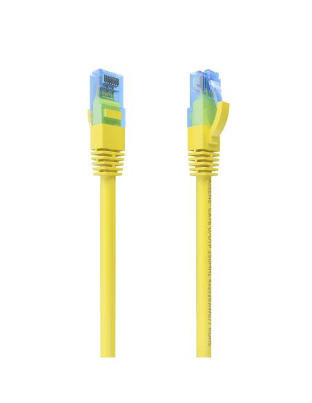CABLE RED LATIGUILLO RJ45 CAT.6 UTP AWG26 CCA AMARILLO 3.0M AISENS A135-0836