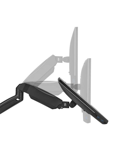 SOPORTE GIRA INCL MONITOR TV 9KG 3 PIV 1 BRAZ 17-32 NEGRO AISENS WT32TSR-223