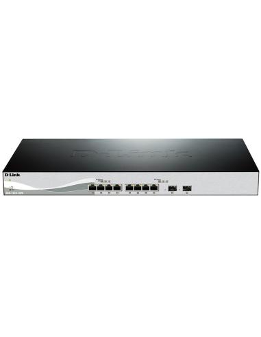 SWITCH D-LINK 10P DXS-1210-10TS 8X10GBASE-T 2X10 GIGABIT SFP RACK