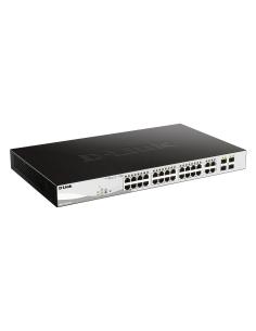 SWITCH D-LINK 24P DGS-1210-24PE 101001000 POE 2PCB1000BASET 2