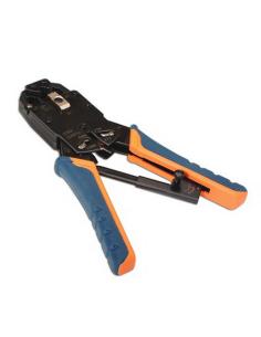 TENAZA METALICA DE CRIMPAR RJ10RJ11RJ12RJ45 DE CARRACA NANOCABLE 10.31.0102 2