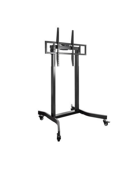 SOPORTE SUELO RUEDAS ELECTRICO LUX 55-100 TOOQ FSM02-B