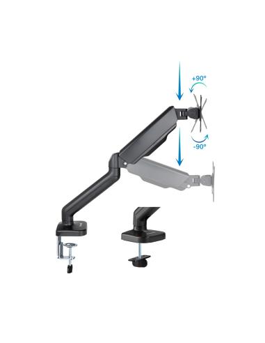 SOPORTE MESA PANT. GIRA INCLI 1 BRAZO 17-32 NEGRO TOOQ DB5032TNR-B