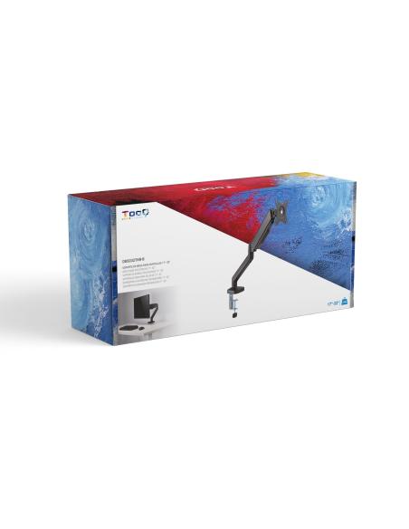 SOPORTE MESA PANT. GIRA INCLI 1 BRAZO 17-32 NEGRO TOOQ DB5032TNR-B