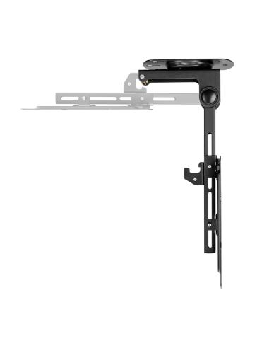 SOPORTE TV MONITOR TECHO GIRATORIO PLEGABLE 20KG 19-43 NEGRO AISENS CT43S-187