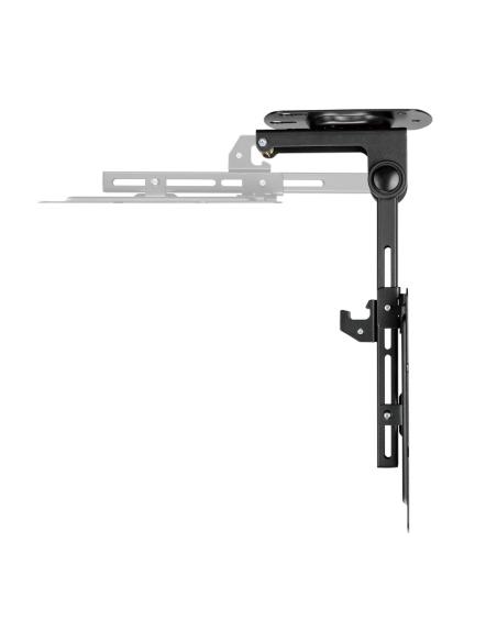 SOPORTE TV MONITOR TECHO GIRATORIO PLEGABLE 20KG 19-43 NEGRO AISENS CT43S-187