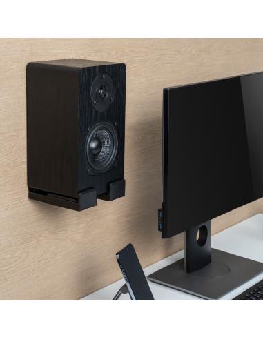 SOPORTE UNIVERSAL DE PARED PARA BARRA DE SONIDO NEGRO AISENS SPK02U-191