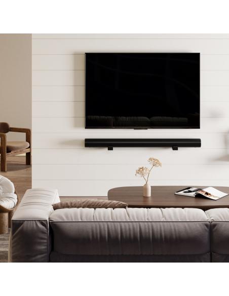 SOPORTE UNIVERSAL DE PARED PARA BARRA DE SONIDO NEGRO AISENS SPK02U-191