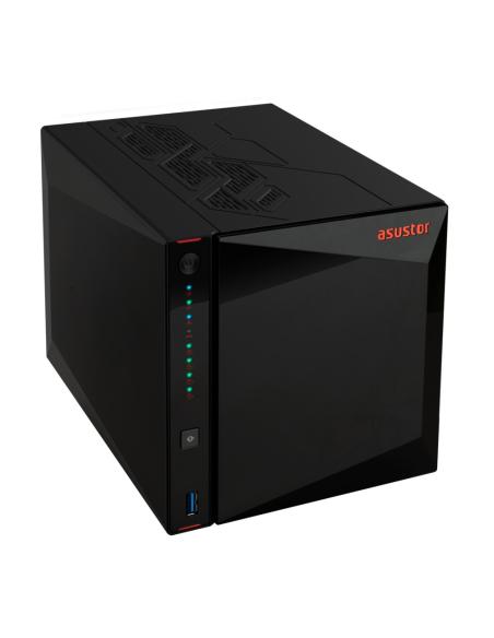 UNIDAD NAS ASUSTOR AS5404T NIMBUSTOR 4 GEN2 4HDM.2 QC2.0GHZ 4GBDDR4
