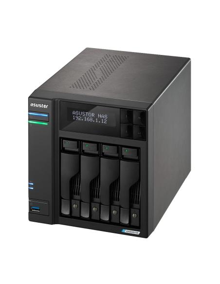 UNIDAD NAS ASUSTOR AS6704T LOCKERSTOR4 GEN2 4HD SATA 4HDM.2 QC2.0GHZ 4GBDDR4