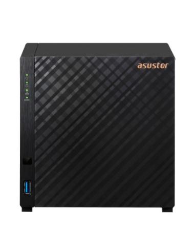 UNIDAD NAS ASUSTOR AS1204TL 4HDSA 3.5 QC1.7 1GBDDR4 WOW 1*2,5GLAN TORRE