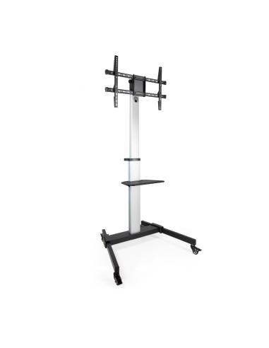 SOPORTE SUELO RUEDAS TV HORIZVERT HERA 37-86 TOOQ FS1886M-B