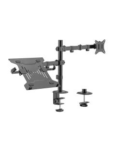 SOPORTE PORTATIL MONITOR TV MESA GIRA INCL 9KG 17-32 NEGRO AISENS DTL32TSR-193