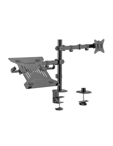 SOPORTE PORTATIL MONITOR TV MESA GIRA INCL 9KG 17-32 NEGRO AISENS DTL32TSR-193