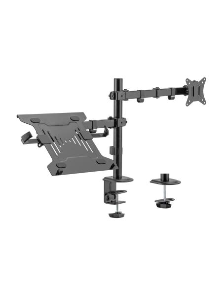 SOPORTE PORTATIL MONITOR TV MESA GIRA INCL 9KG 17-32 NEGRO AISENS DTL32TSR-193