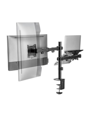 SOPORTE PORTATIL MONITOR TV MESA GIRA INCL 9KG 17-32 NEGRO AISENS DTL32TSR-193
