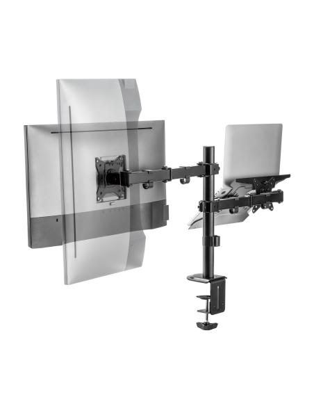 SOPORTE PORTATIL MONITOR TV MESA GIRA INCL 9KG 17-32 NEGRO AISENS DTL32TSR-193