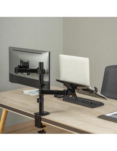 SOPORTE PORTATIL MONITOR TV MESA GIRA INCL 9KG 17-32 NEGRO AISENS DTL32TSR-193
