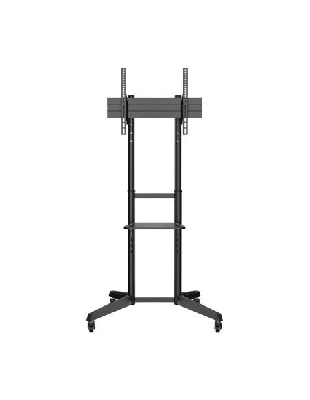 SOPORTE DE SUELO ECO RUEDA DVD MONITOR TV 50KG DE 37-70 NEGRO AISENS FT70TE-211