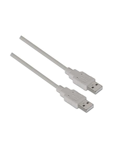 CABLE USB 2.0 TIPO AM-AM BEIGE 1.0M AISENS A101-0021