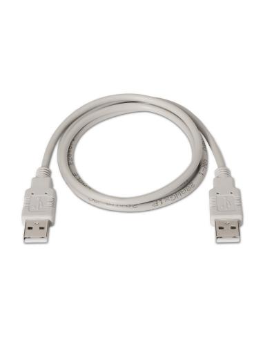 CABLE USB 2.0 TIPO AM-AM BEIGE 1.0M AISENS A101-0021