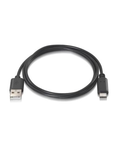 CABLE USB 2.0 3A TIPO USB-CM-AM NEGRO 1.0M AISENS A107-0051