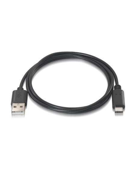CABLE USB 2.0 3A TIPO USB-CM-AM NEGRO 1.0M AISENS A107-0051