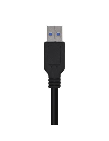 CABLE USB 3.0 TIPO AM-AM NEGRO 2.0M AISENS A105-0447