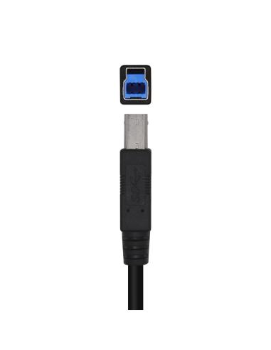 CABLE USB 3.0 IMPRESORA TIPO AM-BM NEGRO 3.0M AISENS A105-0445