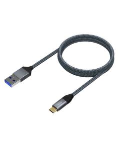 CABLE USB 3.1 GEN2 ALUMINIO 10GBPS 3A TIPO USB-CM-AM GRIS 2.0M AISENS A107-0633