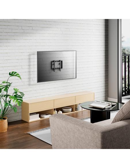 SOPORTE ECO ULTRA DELGADO MONITOR TV 35KG 23-42 NEGRO AISENS WT42F-157